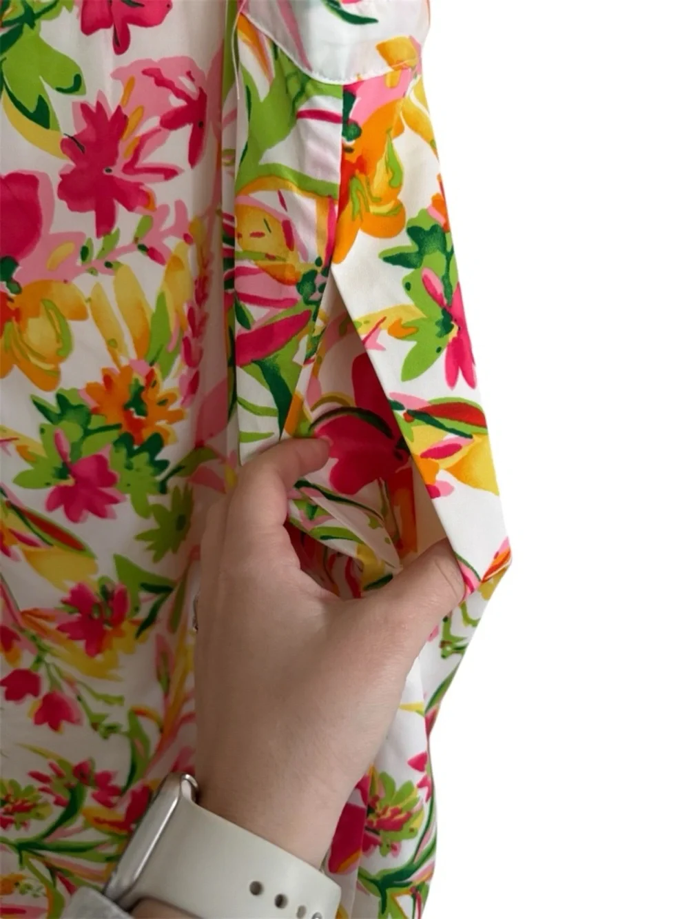 NWT J Crew Tropical Floral Seaside Cami Dress Spaghetti Strap Dress w/Pockets 14